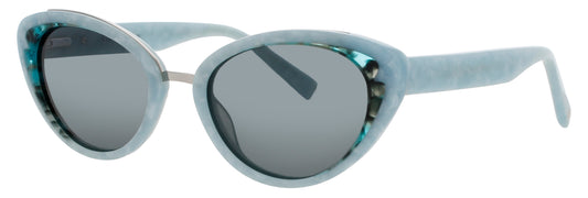 ELTON JOHN MATINEE Frame BLUE STONE Lens GREY POLARIZED