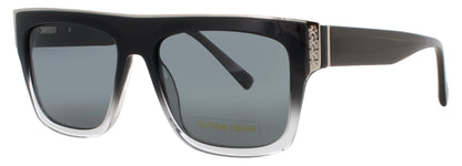 ELTON JOHN PAPARAZZI 2 Frame BLACK FADE Lens GREY TINT