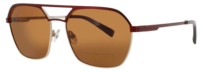 ELTON JOHN SHADE 3 Frame BURGUNDY Lens BROWN TINT