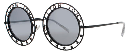 ELTON JOHN WALK OF FAME 3 Frame BLACK Lens GREY TINT