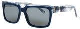 ELTON JOHN HONKY CAT Frame NAVY FEATHER Lens NAVY POLARIZED