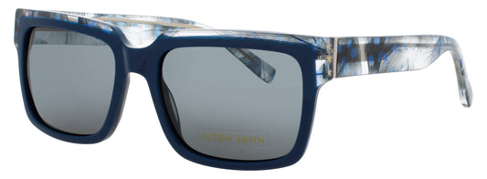 ELTON JOHN HONKY CAT Frame NAVY FEATHER Lens NAVY POLARIZED