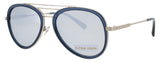 ELTON JOHN JIVE Frame MIDNIGHT Lens POLARIZED GREY / SILVER FLASH