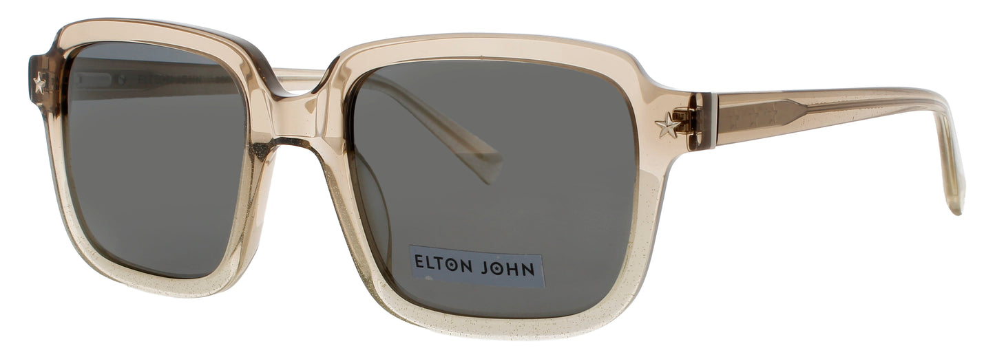 ELTON JOHN CLOUD9-2 Frame BEIGE Lens SMOKE