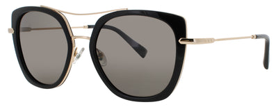 ELTON JOHN BOMBSHELL 4 Frame BLACK / GOLD Lens SMOKE