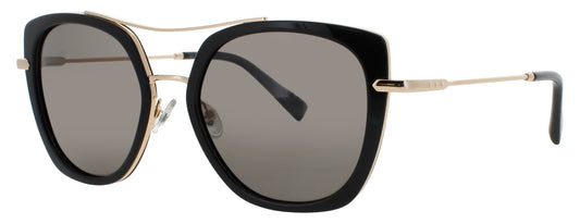 ELTON JOHN BOMBSHELL 4 Frame BLACK / GOLD Lens SMOKE
