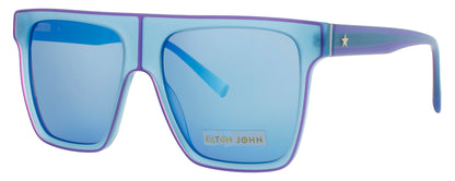 ELTON JOHN GOLIATH Frame ICY BLUE Lens POLARIZED GREY / BLUE MIRROR
