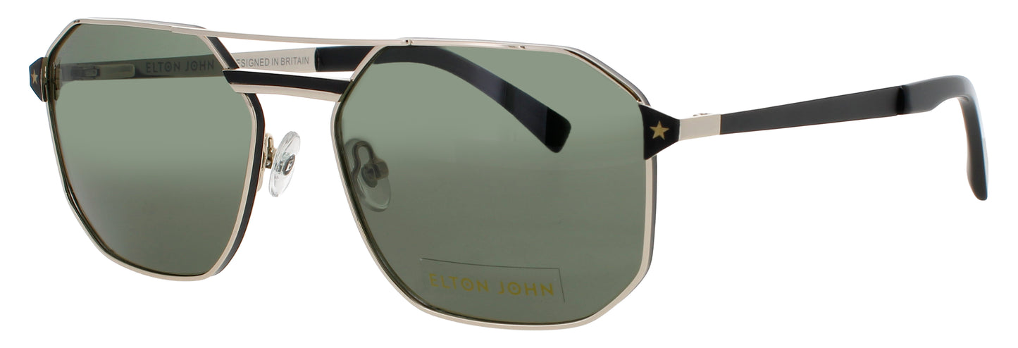 ELTON JOHN DODGER 1 Frame GOLD Lens PURPLE GRADIENT