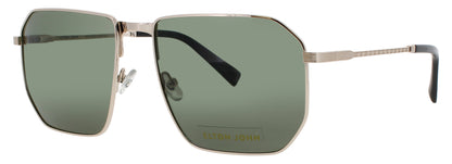 ELTON JOHN HERCULES 5 Frame GOLD Lens GREEN TINT