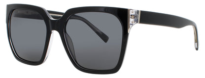 ELTON JOHN FLASHBULB 5 Frame BLACK Lens SMOKE