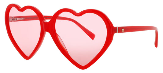 ELTON JOHN DGBYHEART Frame RED Lens RED TINT