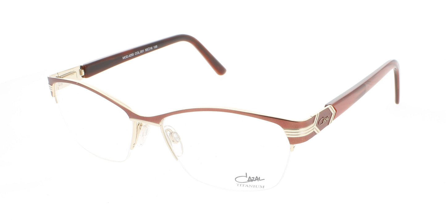 CAZAL 4255-C001-55 Frame SOLMON GOLD Lens DEMO