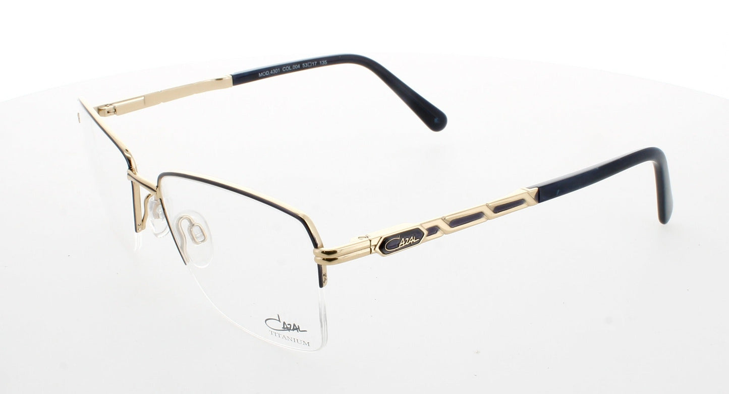 CAZAL 4301-C004-53 Frame BLUE SILVER Lens DEMO