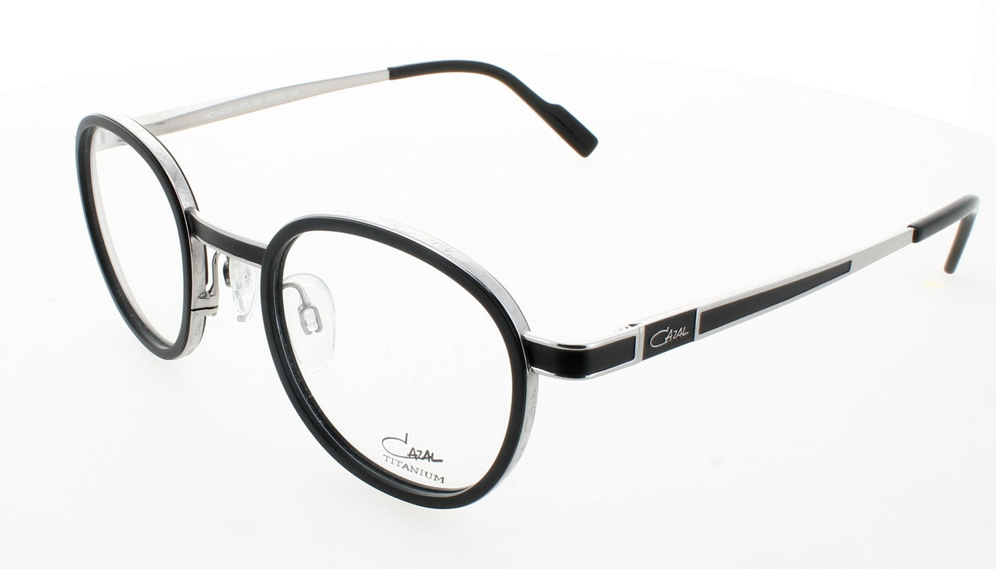 CAZAL 6028 Frame BLACK/SILVER Lens DEMO