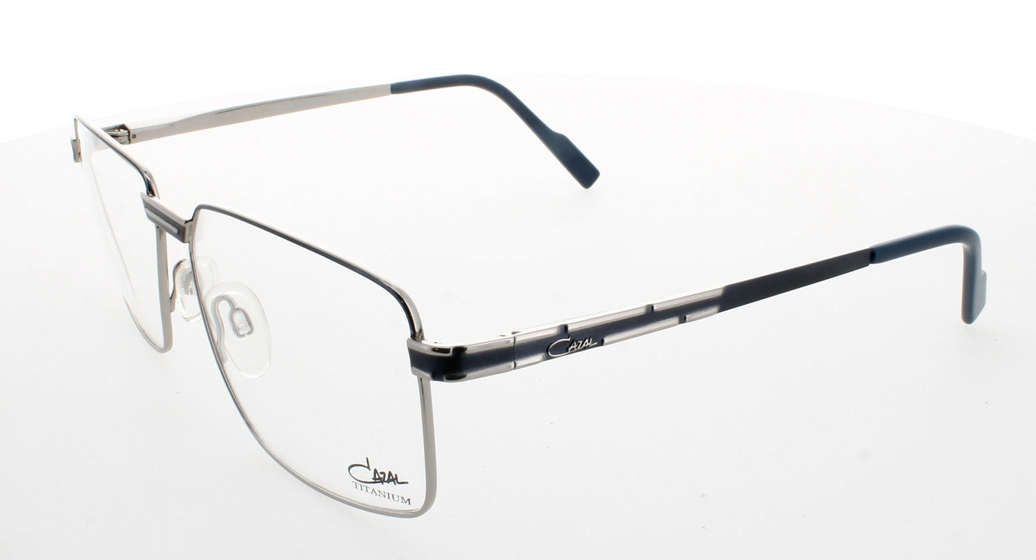 CAZAL CURRENT 7088-C003-58 Frame NIGHT BLUE SILVER Lens DEMO