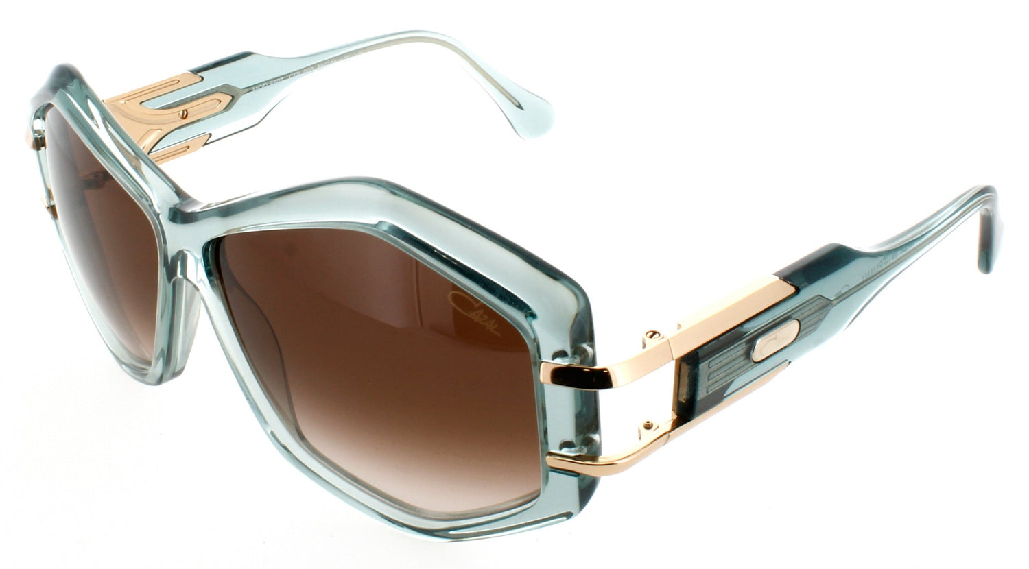 CAZAL 8507 Frame MINT-GOLD Lens BROWN GRADIENT