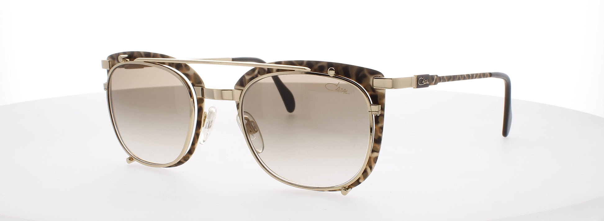 CAZAL 9077 Frame GOLD TORTOISE Lens LIGHT BROWN