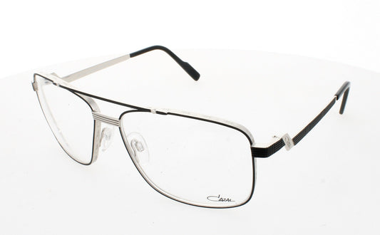 CAZAL CURRENT 9101-C002-63 Frame BLACK SILVER Lens DEMO