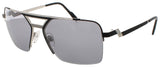 CAZAL 9102 Frame BLACK SILVER Lens GREY