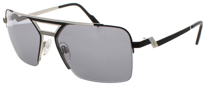 CAZAL 9102 Frame BLACK SILVER Lens GREY