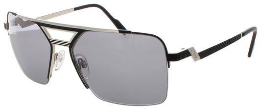 CAZAL 9102 Frame BLACK SILVER Lens GREY