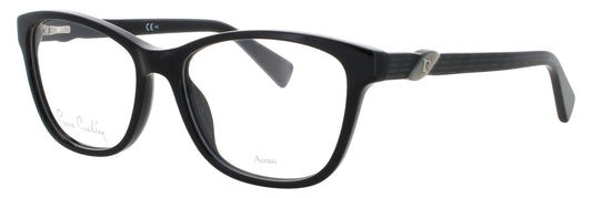 PIERRE CARDIN 8428 Frame  BLACK GREY STRIPED Lens DEMO