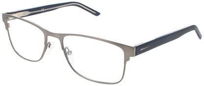 PIERRE CARDIN 6781 Frame RUTHENIUM BLUE Lens DEMO