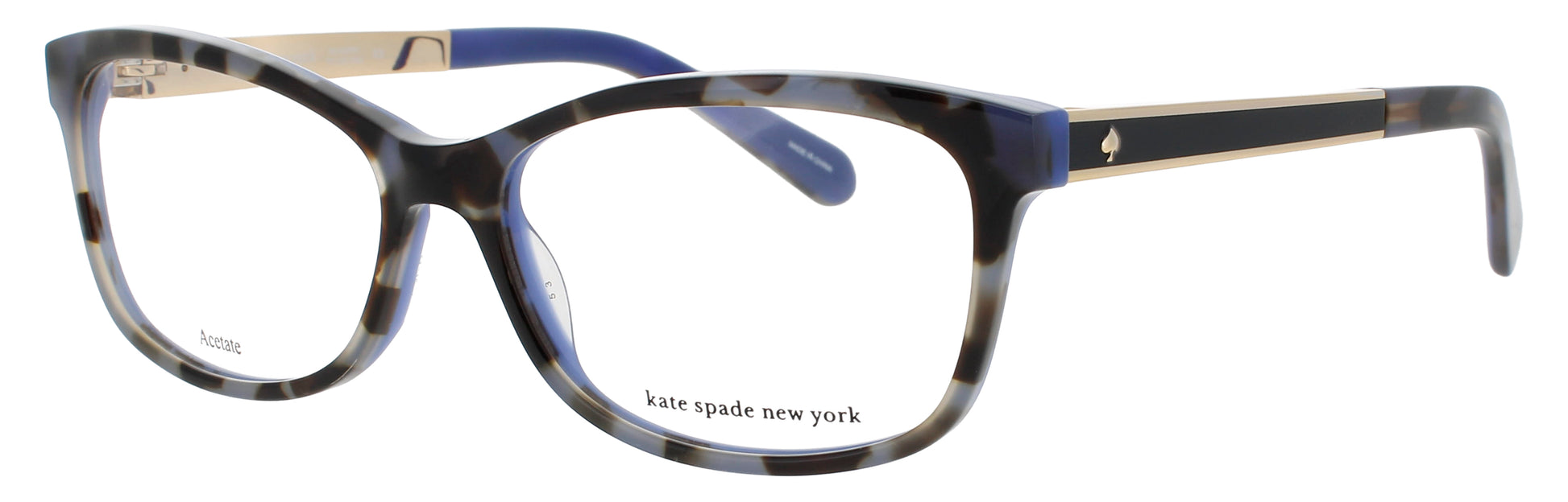 KATE SPADE ANGELISA Frame BLUE HAVANA Lens DEMO