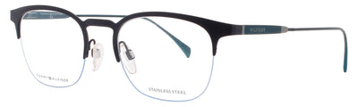 TOMMY HILFIGER TH 1385 Frame MATTE BLUE PETROL Lens DEMO