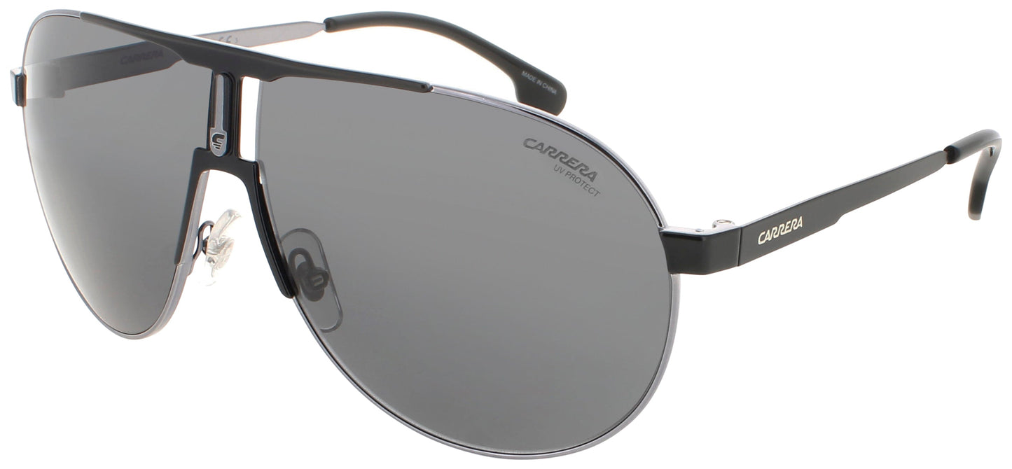 CARRERA 1005/S Frame MATTE BLACK RUTHENIUM Lens GREY