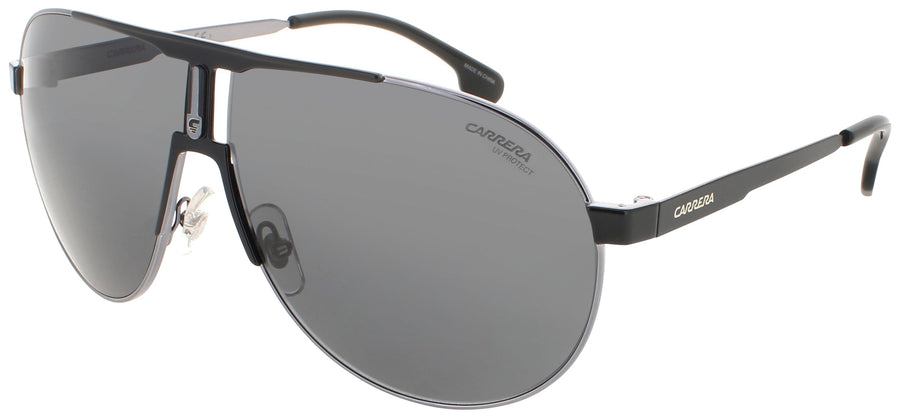 CARRERA 1005/S Frame MATTE BLACK RUTHENIUM Lens GREY
