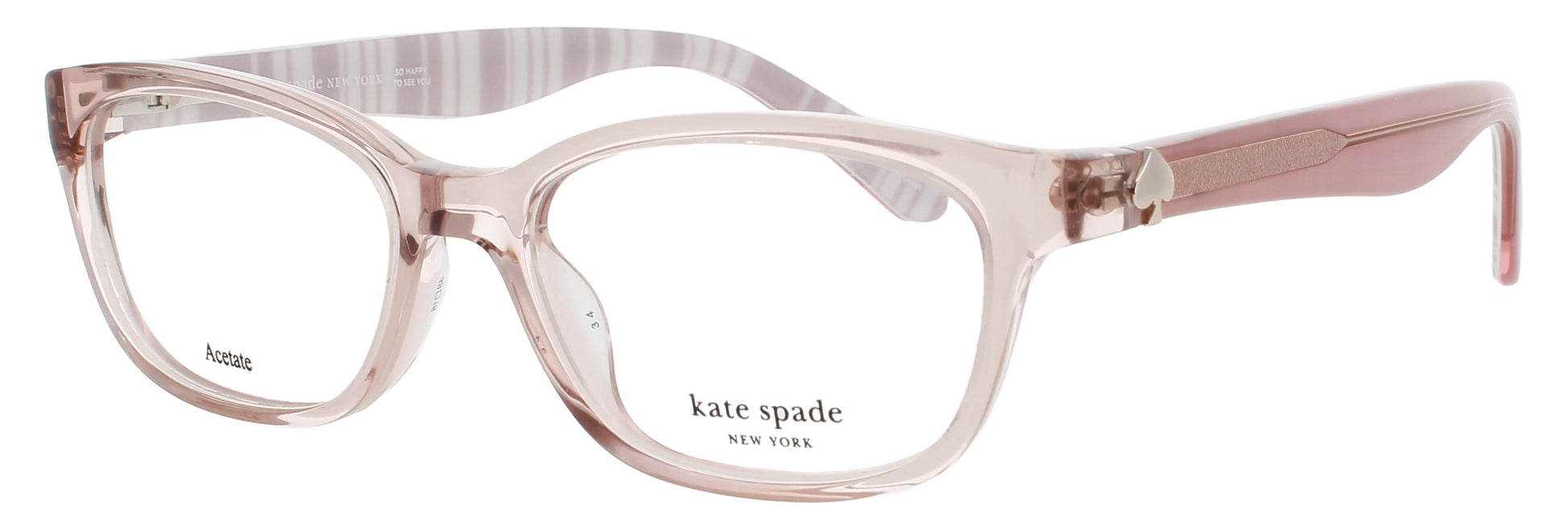 KATE SPADE BRYLIE Frame CRYSTAL BEIGE Lens DEMO