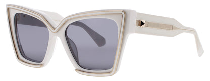 VALENTINO V-GRACE-VLS Frame WHITE/GOLD Lens GREY
