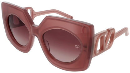 VALENTINO V-SOUL Frame POWDER PINK/ROSE GOLD Lens DARK ROSE GRADIENT