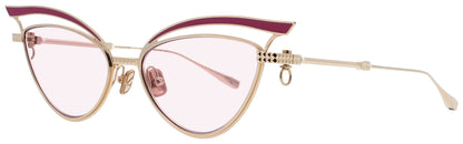 VALENTINO V - GLASSLINER Frame WHITE / PINK Lens LIGHT PINK