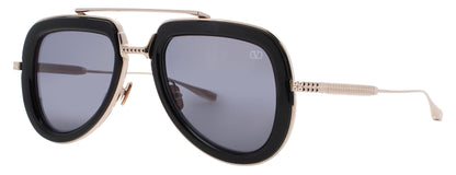 VALENTINO V-LSTORY-VLS Frame BLACK/LIGHT GOLD Lens GREY