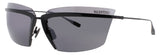 VALENTINO V-LURE-VLS Frame SHINY BLACK Lens GREY MIRROR