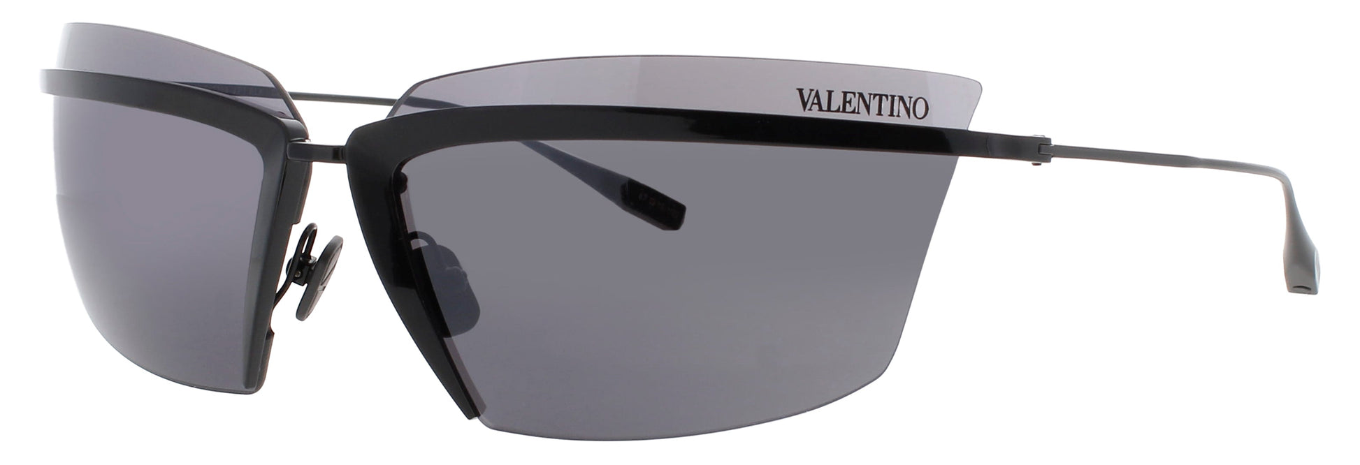 VALENTINO V-LURE-VLS Frame SHINY BLACK Lens GREY MIRROR