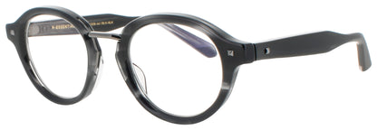 VALENTINO V-ESSENTIAL- IV Frame BLACK SWIRL - BLACK RHODIUM Lens DEMO