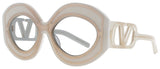 VALENTINO V - SOUL - II Frame IVORY Lens  GREY