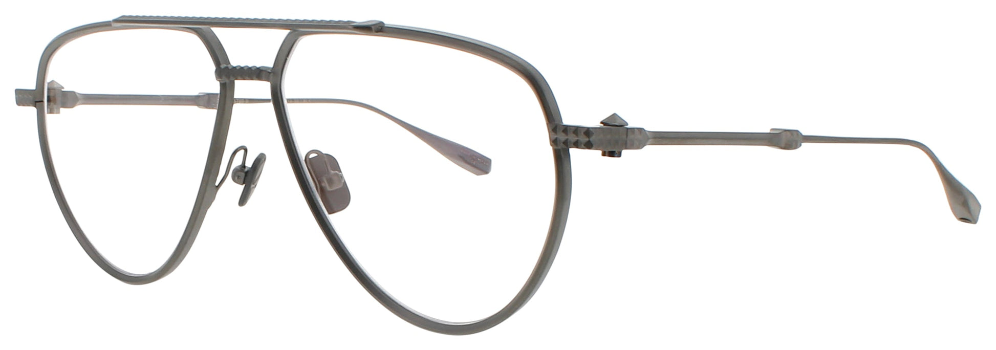 VALENTINO V-STUD- II Frame MATTE BLACK RHODIUM Lens DEMO