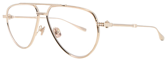 VALENTINO V-STUD- II Frame BRUSHED WHITE GOLD Lens DEMO