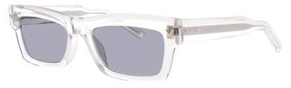 VALENTINO V-SHARP-VLS Frame CRYSTAL CLEAR/SILVER Lens GREY