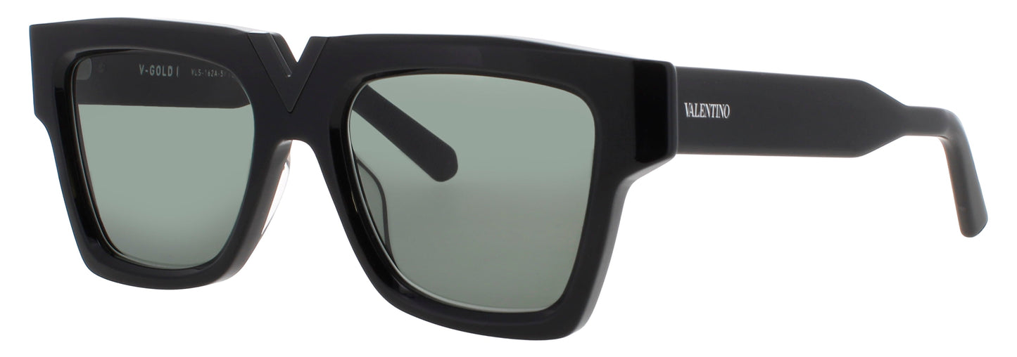 VALENTINO V-GOLD-I-VLS Frame BLACK Lens GREEN
