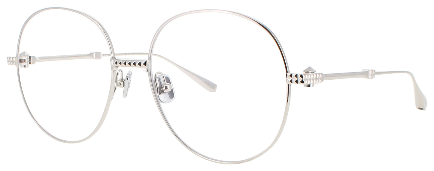 VALENTINO V-STUD- III Frame SILVER - CLEAR LENSES Lens DEMO