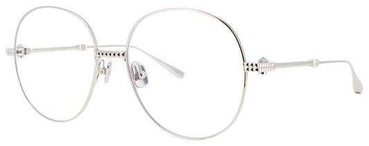 VALENTINO V-STUD- III Frame SILVER - CLEAR LENSES Lens DEMO