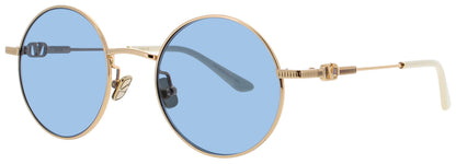 VALENTINO VLS-173 Frame GOLD / IVORY Lens BLUE
