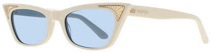 VALENTINO VLS-175 Frame IVORY / GOLD Lens BLUE