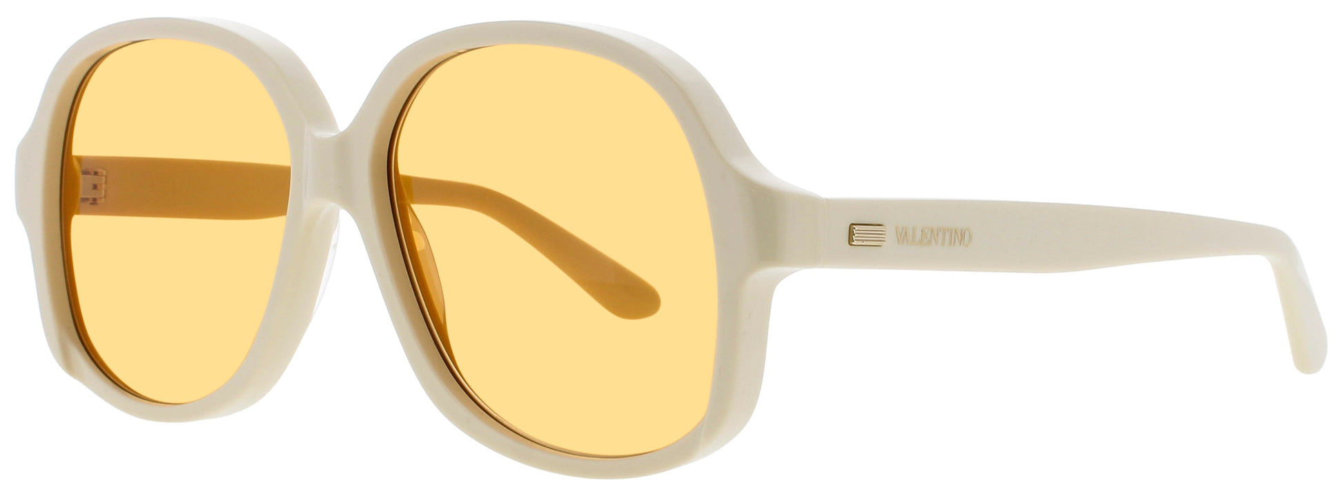 VALENTINO VLS-177 Frame IVORY / GOLD Lens ORANGE