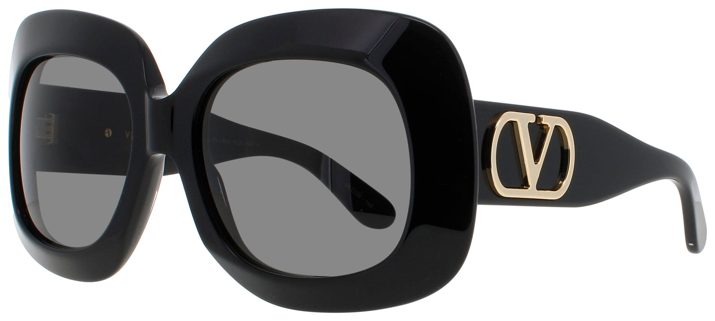 VALENTINO VLS-180 Frame BLACK / GOLD Lens  GREY